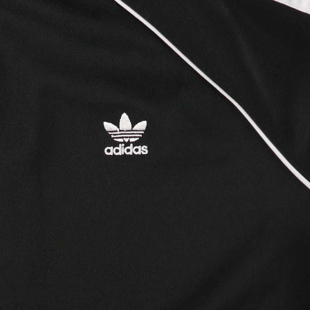 Adidas Originals Jersey Track Jacket Men's XL polyester black type Vintage Second Hand