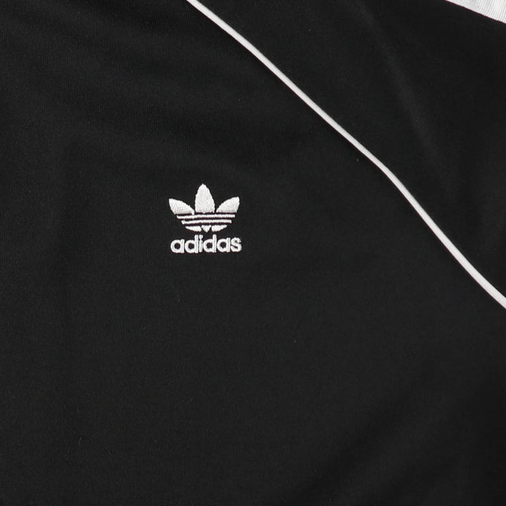 Adidas Originals Jersey Track Jacket Men's XL polyester black type Vintage Second Hand
