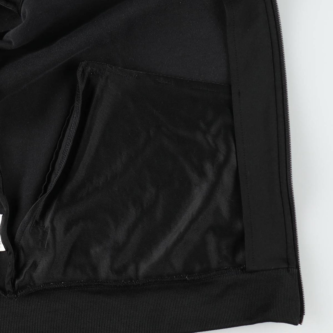 Adidas Originals Jersey Track Jacket Men's XL polyester black type Vintage Second Hand