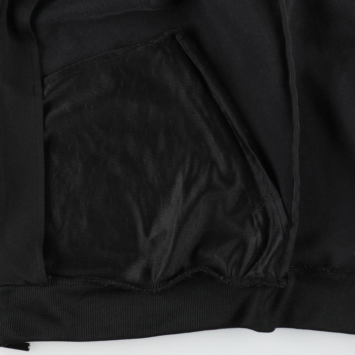 Adidas Originals Jersey Track Jacket Men's XL polyester black type Vintage Second Hand