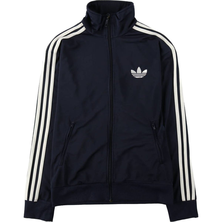Adidas Originals Jersey Track Jacket Men's S polyester navy blue type Vintage Second Hand