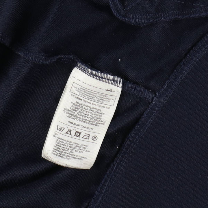 Adidas Originals Jersey Track Jacket Men's S polyester navy blue type Vintage Second Hand