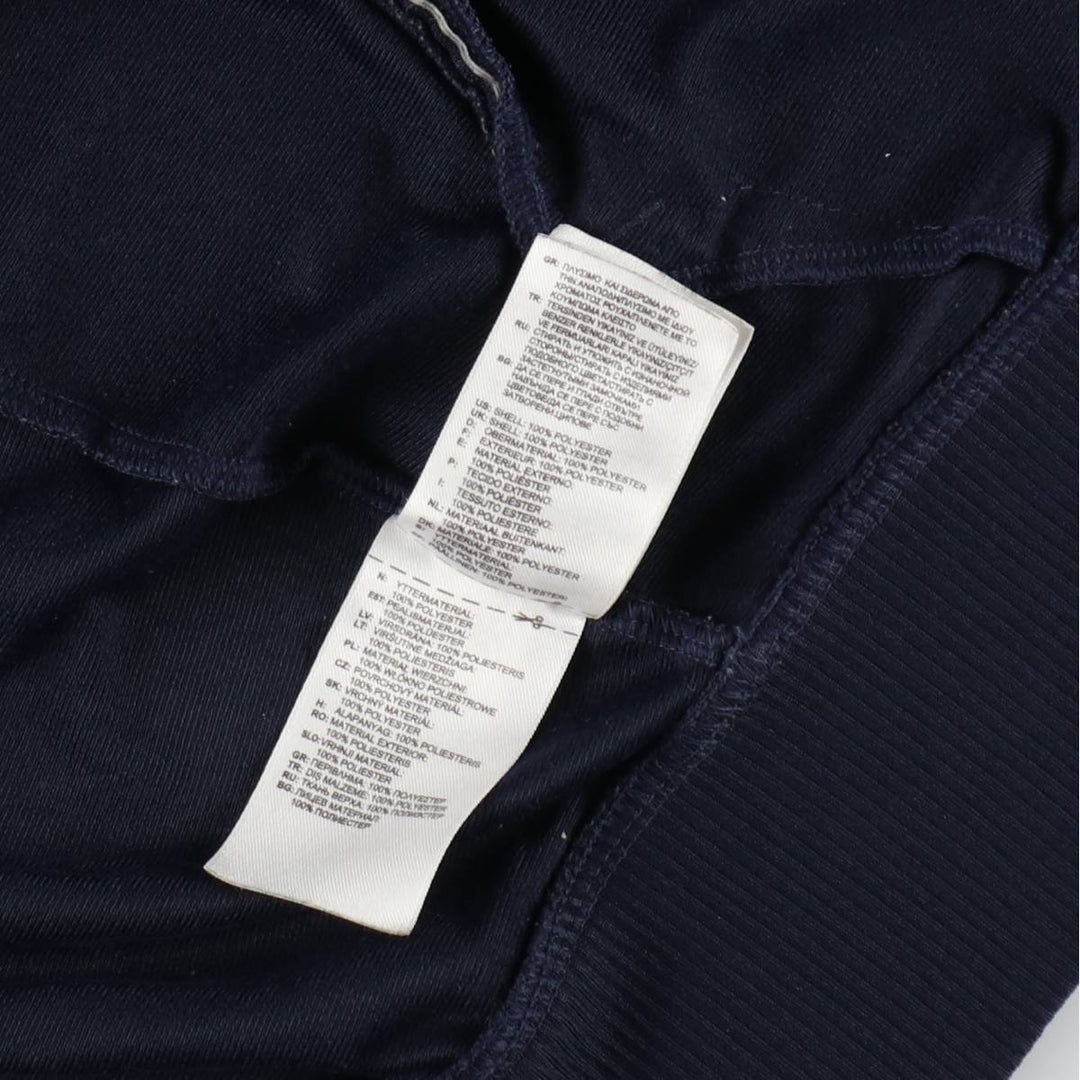 Adidas Originals Jersey Track Jacket Men's S polyester navy blue type Vintage Second Hand