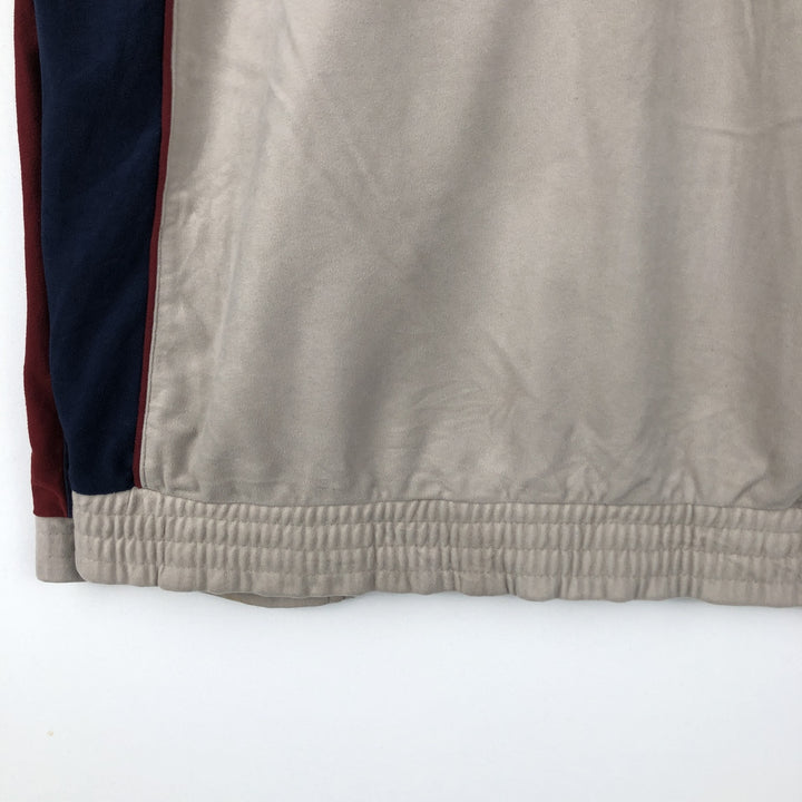 Vintage 90'S Umbro Velour Jersey Track Jacket, Men's Size L polyester Beige type Vintage Second Hand