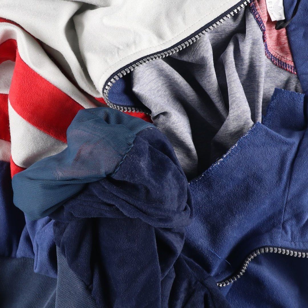 Vintage 80s-90'S Adidas Velour Jersey Track Jacket, Men's Size L unclear navy blue type Vintage Second Hand