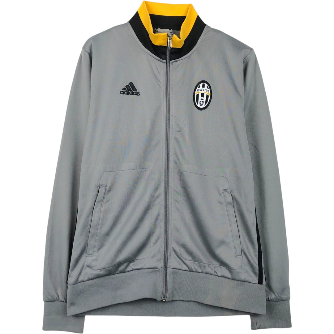 90s-00'S Adidas SERIE A polyester Silver type Vintage Second Hand