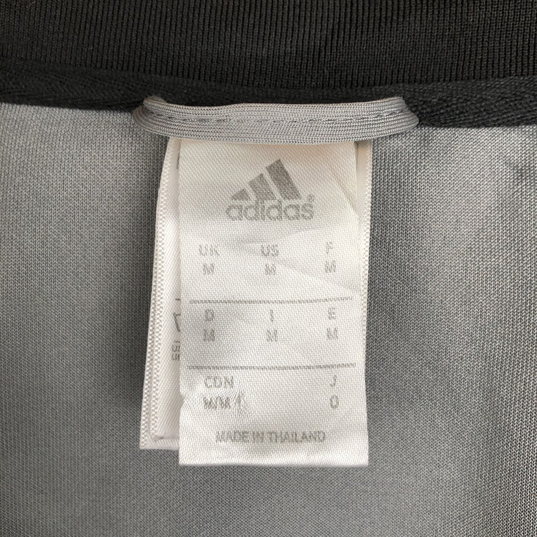 90s-00'S Adidas SERIE A polyester Silver type Vintage Second Hand