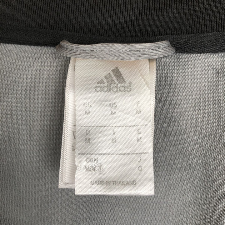 90s-00'S Adidas SERIE A polyester Silver type Vintage Second Hand