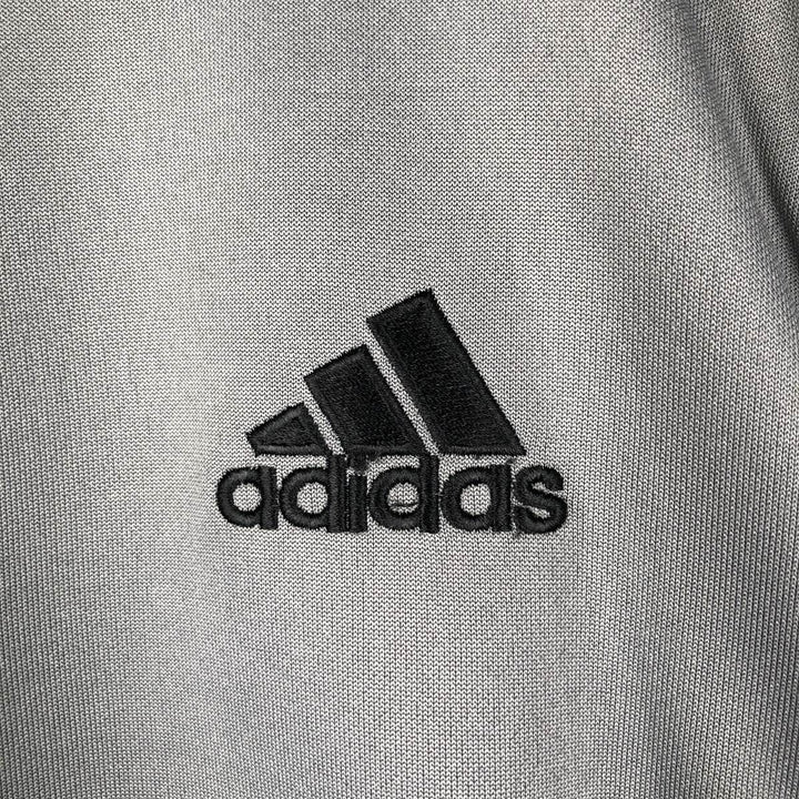 90s-00'S Adidas SERIE A polyester Silver type Vintage Second Hand