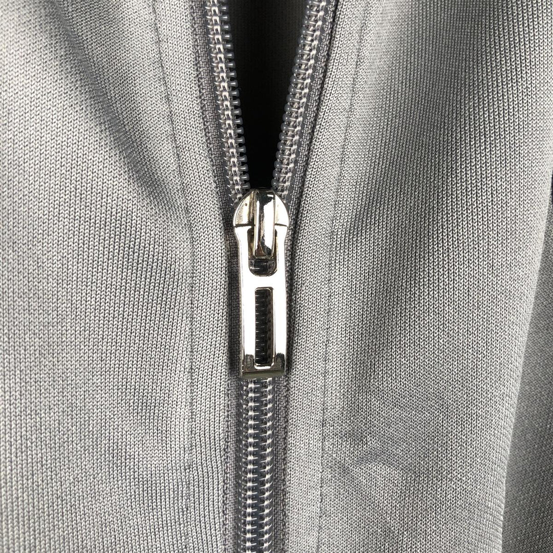 90s-00'S Adidas SERIE A polyester Silver type Vintage Second Hand