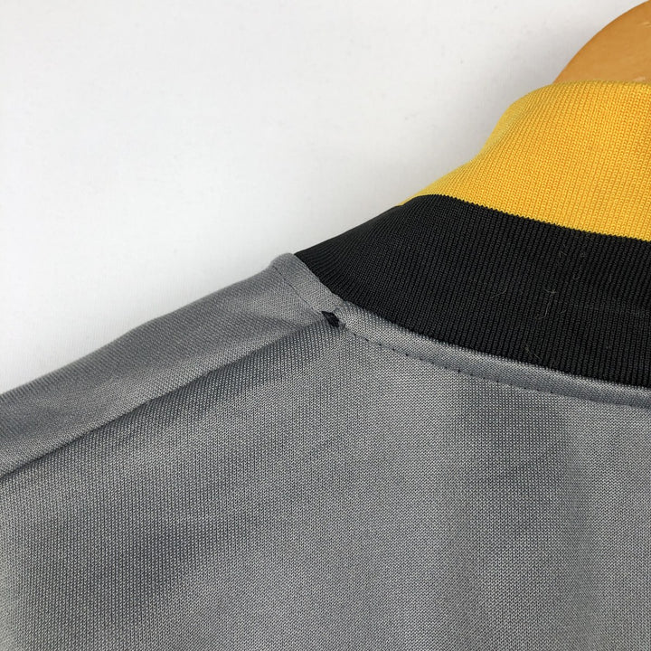 90s-00'S Adidas SERIE A polyester Silver type Vintage Second Hand