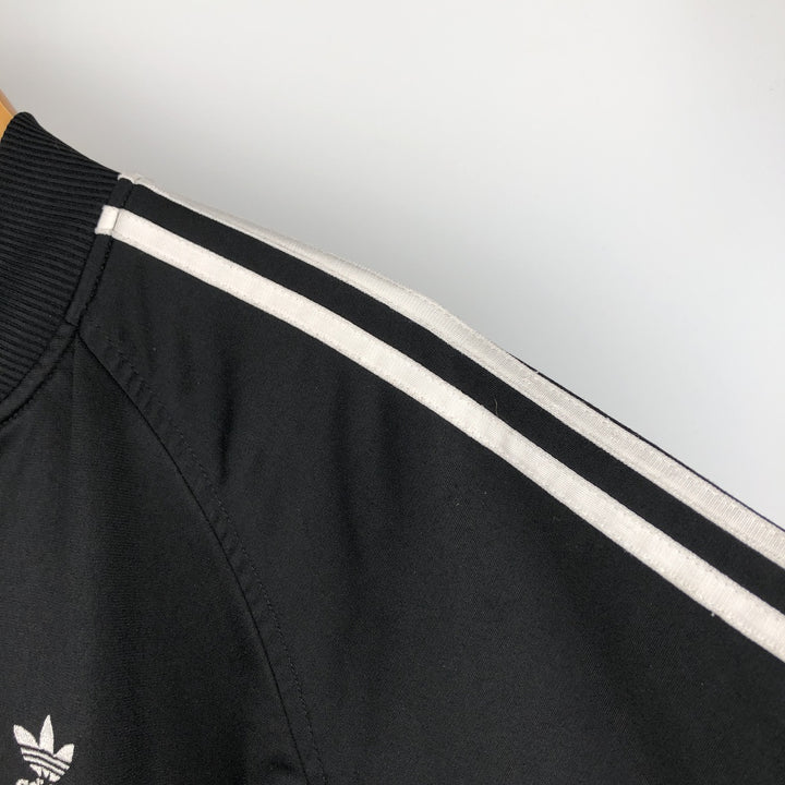 Vintage 80s-90'S Adidas Trefoil Logo Track Jacket, Men's Size L polyester black type Vintage Second Hand