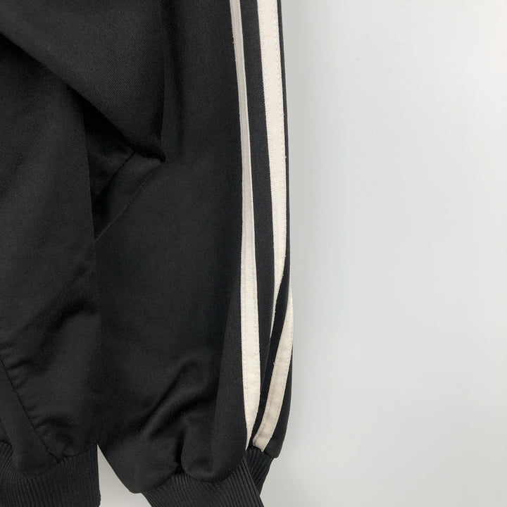 Vintage 80s-90'S Adidas Trefoil Logo Track Jacket, Men's Size L polyester black type Vintage Second Hand