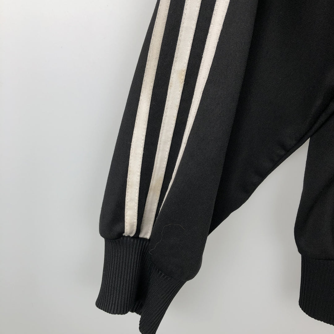 Vintage 80s-90'S Adidas Trefoil Logo Track Jacket, Men's Size L polyester black type Vintage Second Hand