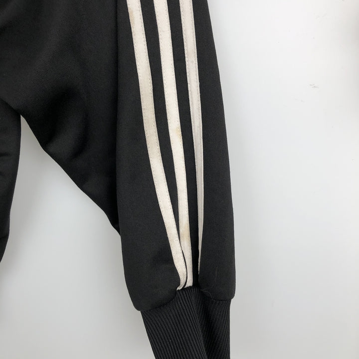 Vintage 80s-90'S Adidas Trefoil Logo Track Jacket, Men's Size L polyester black type Vintage Second Hand