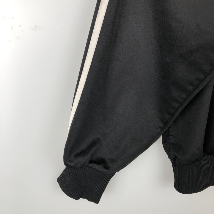 Vintage 80s-90'S Adidas Trefoil Logo Track Jacket, Men's Size L polyester black type Vintage Second Hand
