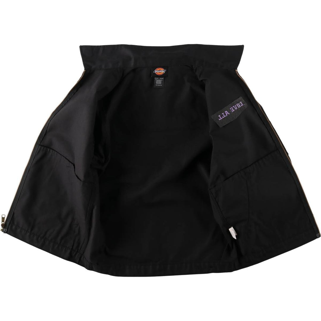 Dickies Eisenhower Work Jacket, Men's Size Small polyester black type Vintage Second Hand