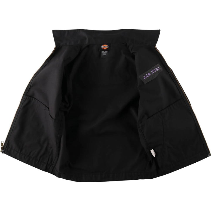 Dickies Eisenhower Work Jacket, Men's Size Small polyester black type Vintage Second Hand
