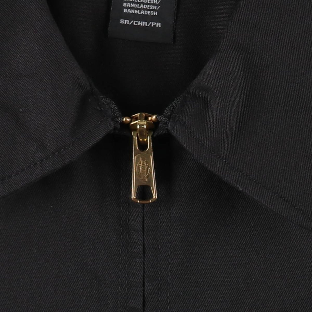 Dickies Eisenhower Work Jacket, Men's Size Small polyester black type Vintage Second Hand