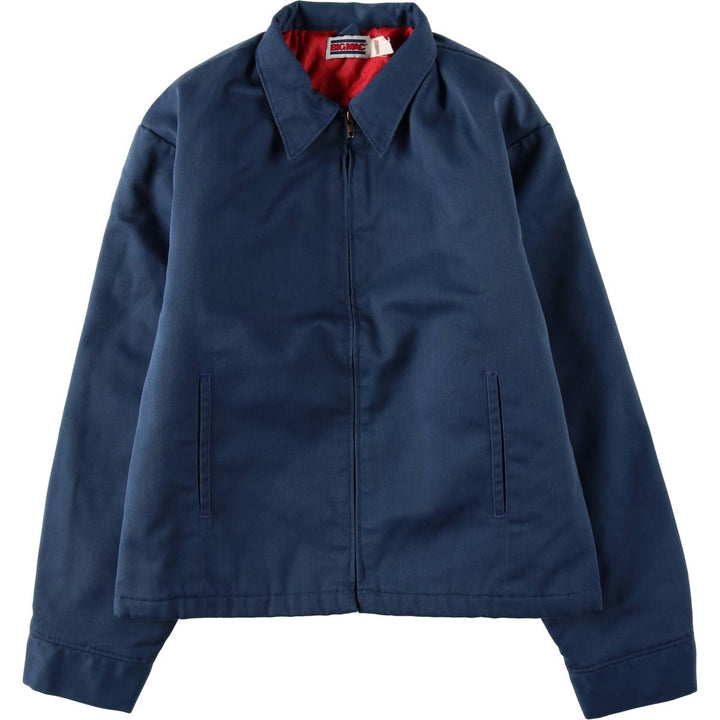 80s-90'S Penney's BIGMAC Padded Work Jacket, Made in USA, Men's Size L (approx.), Vintage polyester navy blue type Vintage Second Hand