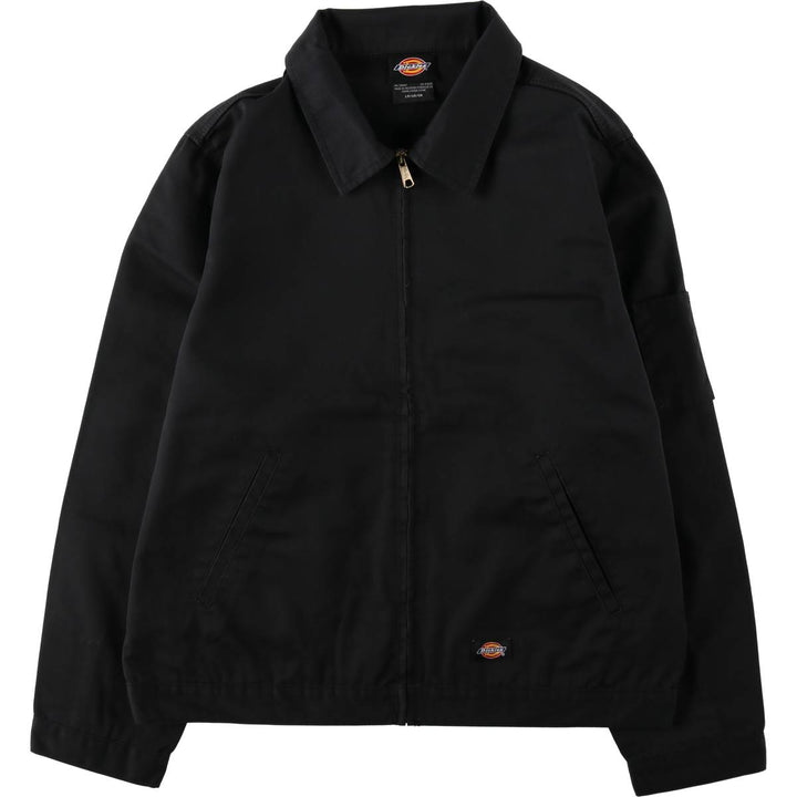 Dickies Eisenhower Jacket Work Jacket Men's Size L polyester black type Vintage Second Hand