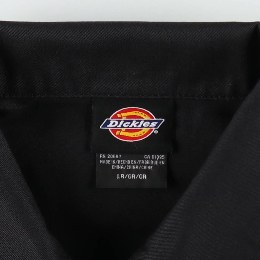 Dickies Eisenhower Jacket Work Jacket Men's Size L polyester black type Vintage Second Hand