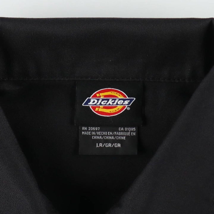 Dickies Eisenhower Jacket Work Jacket Men's Size L polyester black type Vintage Second Hand