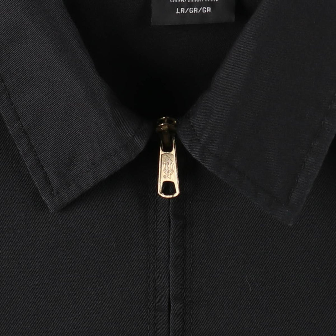 Dickies Eisenhower Jacket Work Jacket Men's Size L polyester black type Vintage Second Hand