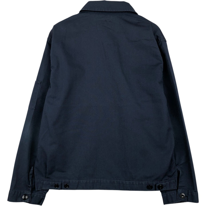 Dickies Eisenhower Jacket Work Jacket Men's Size L polyester navy blue type Vintage Second Hand