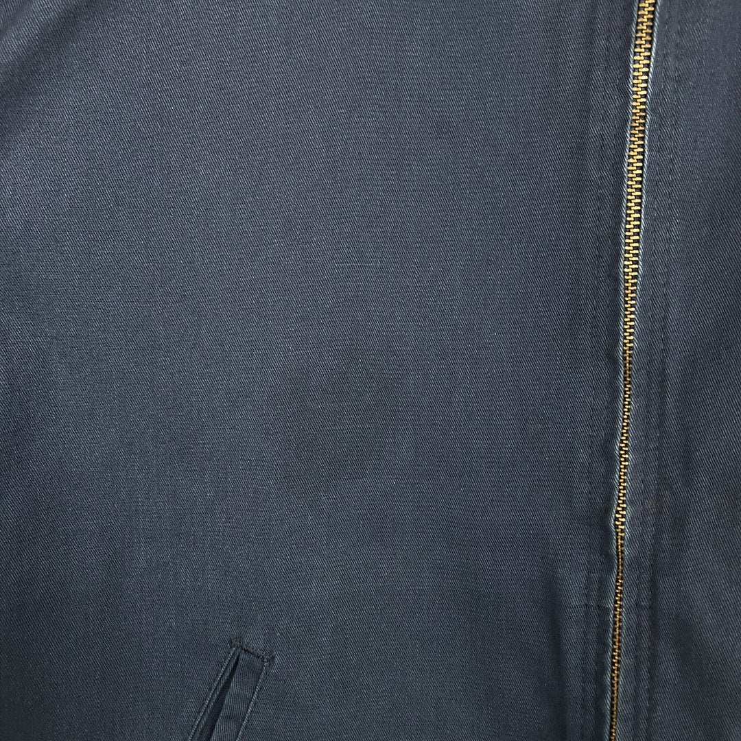 Dickies Eisenhower Jacket Work Jacket Men's Size L polyester navy blue type Vintage Second Hand