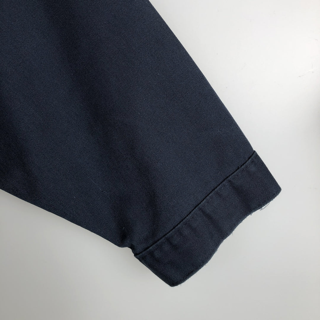 Dickies Eisenhower Jacket Work Jacket Men's Size L polyester navy blue type Vintage Second Hand