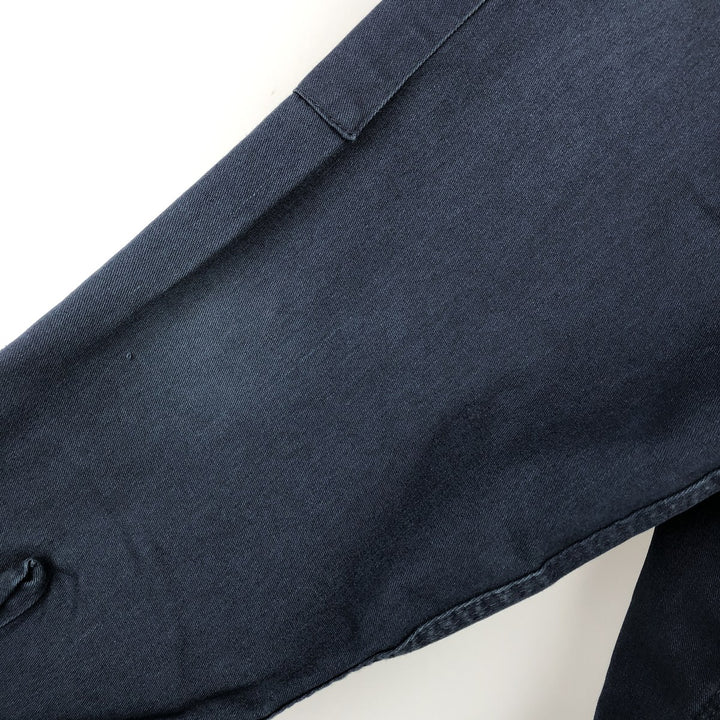 Dickies Eisenhower Jacket Work Jacket Men's Size L polyester navy blue type Vintage Second Hand
