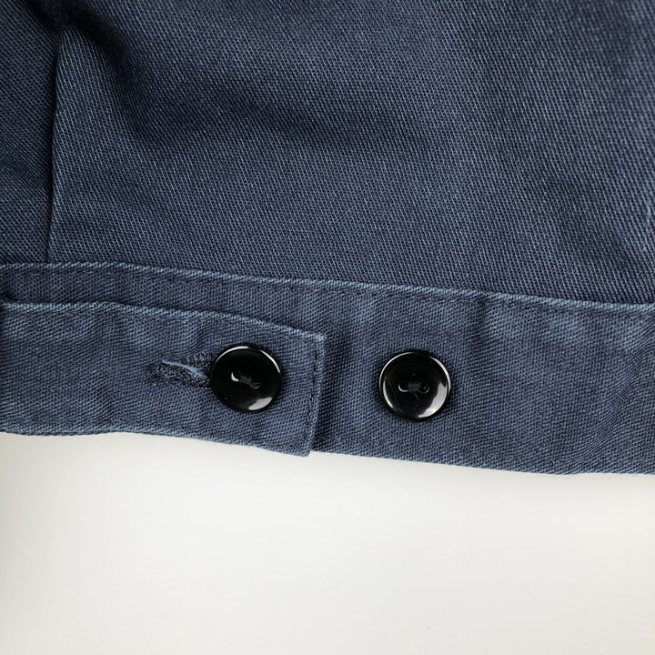 Dickies Eisenhower Jacket Work Jacket Men's Size L polyester navy blue type Vintage Second Hand