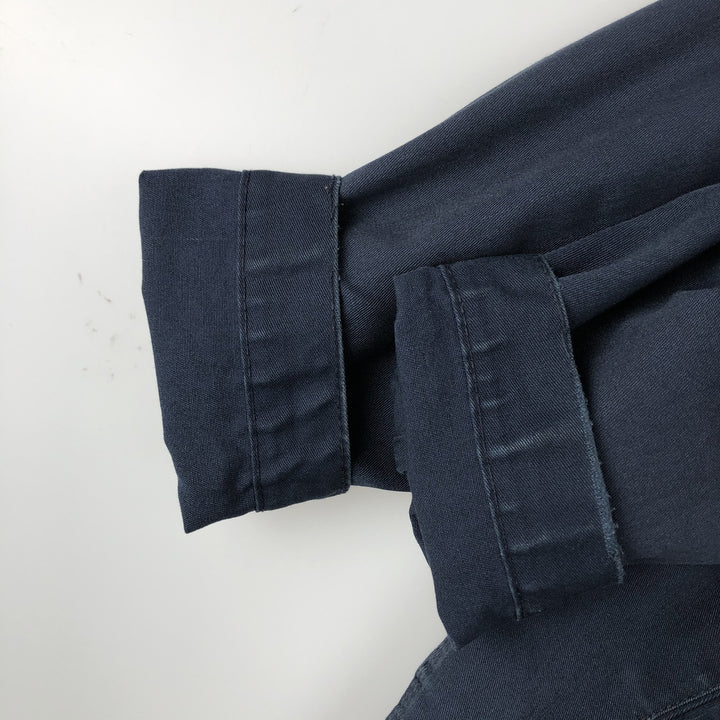 Dickies Eisenhower Jacket Work Jacket Men's Size L polyester navy blue type Vintage Second Hand