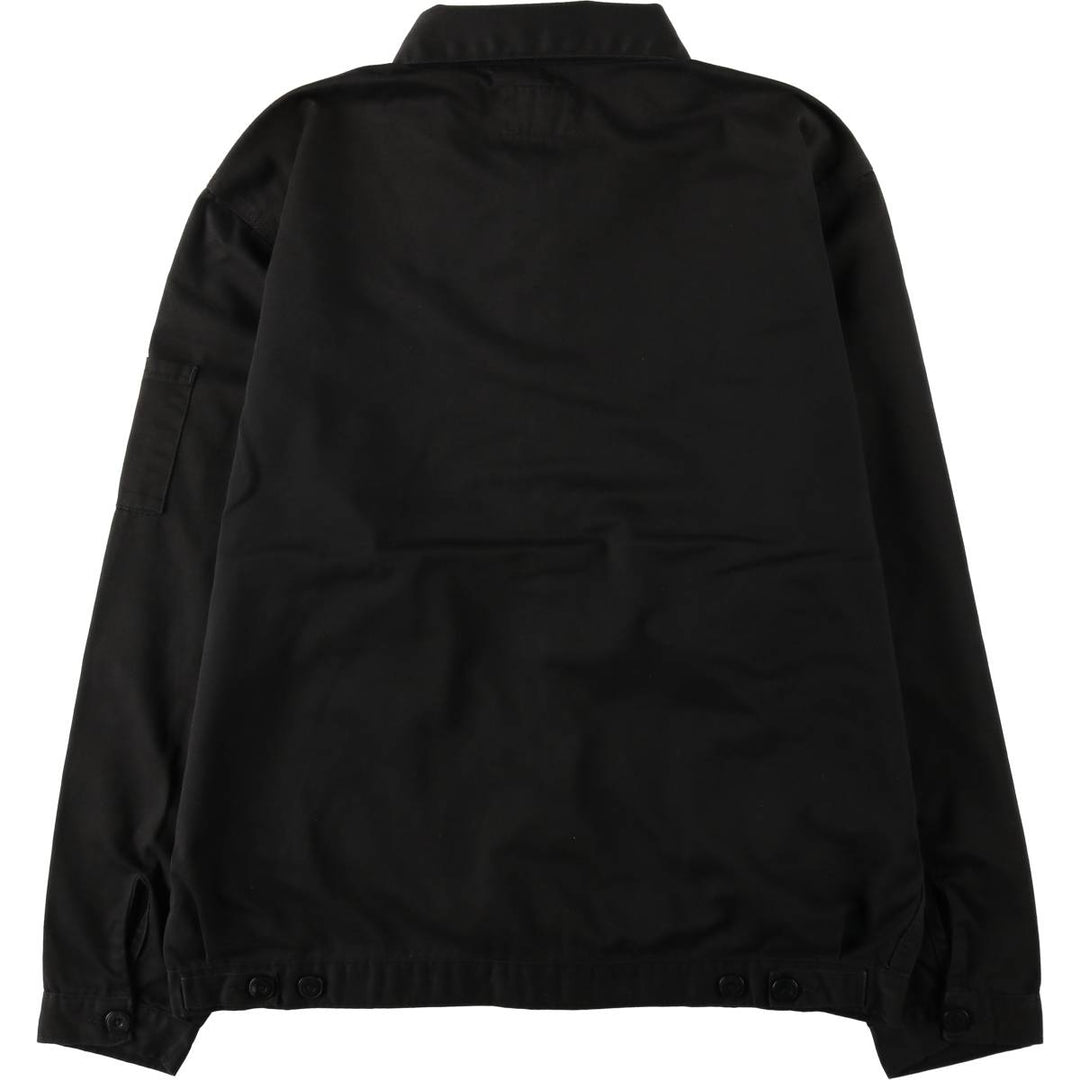 Dickies Eisenhower Jacket Work Jacket Men's Size L polyester black type Vintage Second Hand