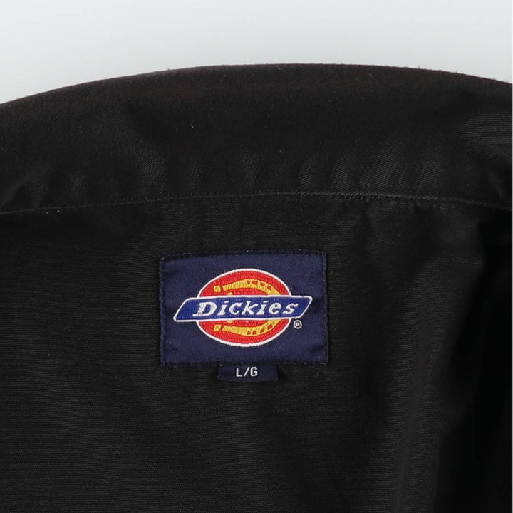 Dickies Eisenhower Jacket Work Jacket Men's Size L polyester black type Vintage Second Hand