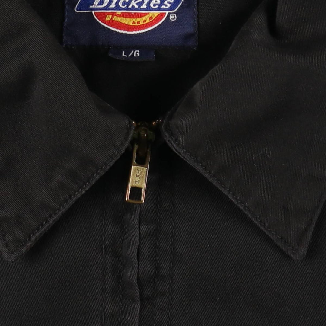 Dickies Eisenhower Jacket Work Jacket Men's Size L polyester black type Vintage Second Hand