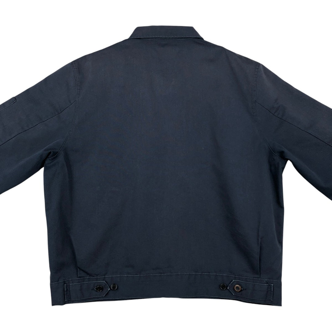 Dickies Eisenhower Work Jacket, Men's XL polyester navy blue type Vintage Second Hand