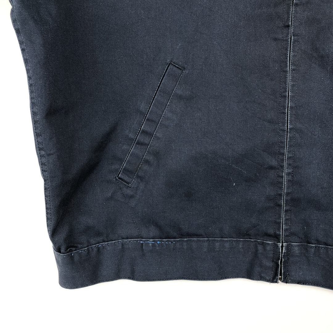 Dickies Eisenhower Work Jacket, Men's XL polyester navy blue type Vintage Second Hand