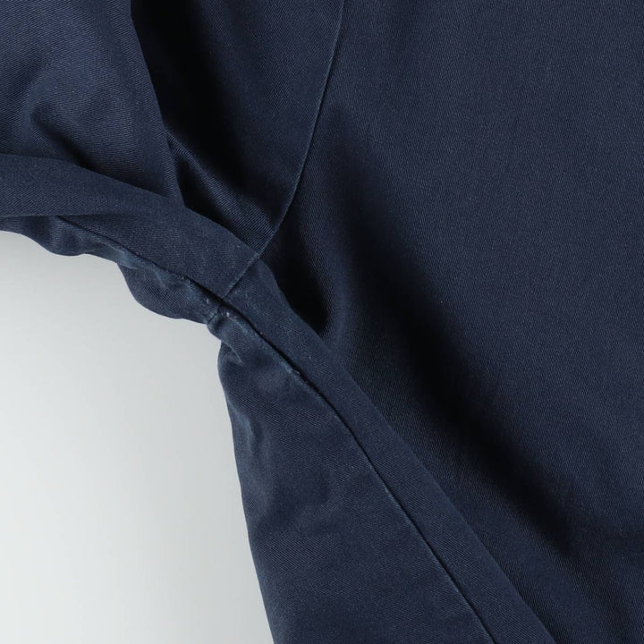 Dickies padded work jacket, men's size L polyester navy blue type Vintage Second Hand