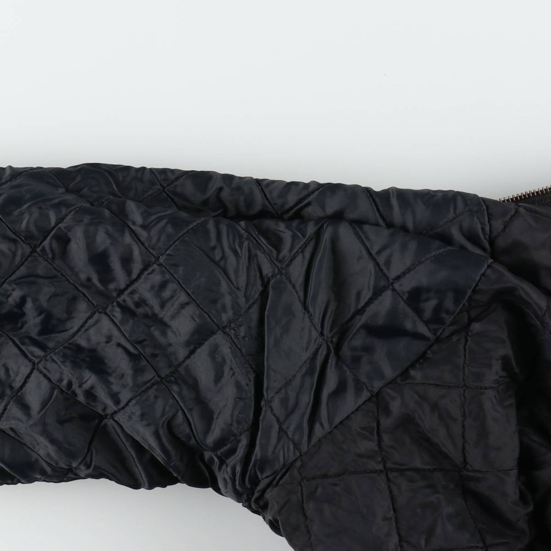 Dickies padded work jacket, men's size L polyester navy blue type Vintage Second Hand