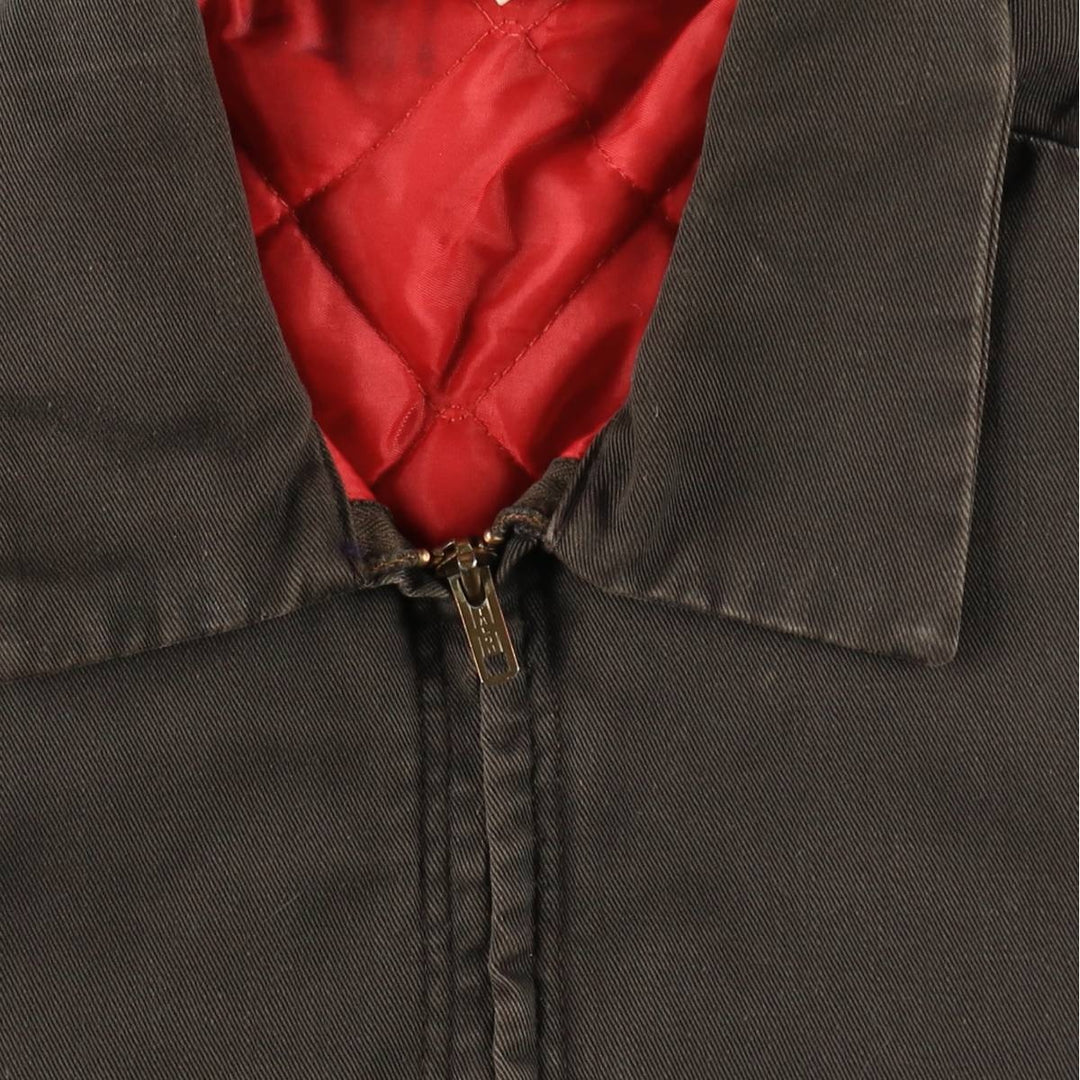 Vintage padded work jacket from the 80s-90s, men's size M. unclear Charcoal Vintage Second Hand