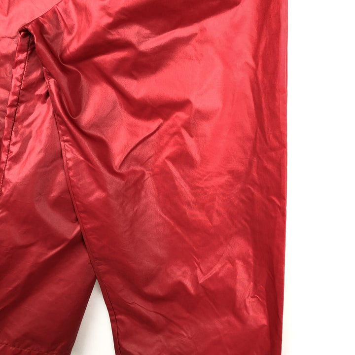 1970'S Lacoste IZOD Anorak Parka, Men's Size XL Nylon red type Vintage Second Hand