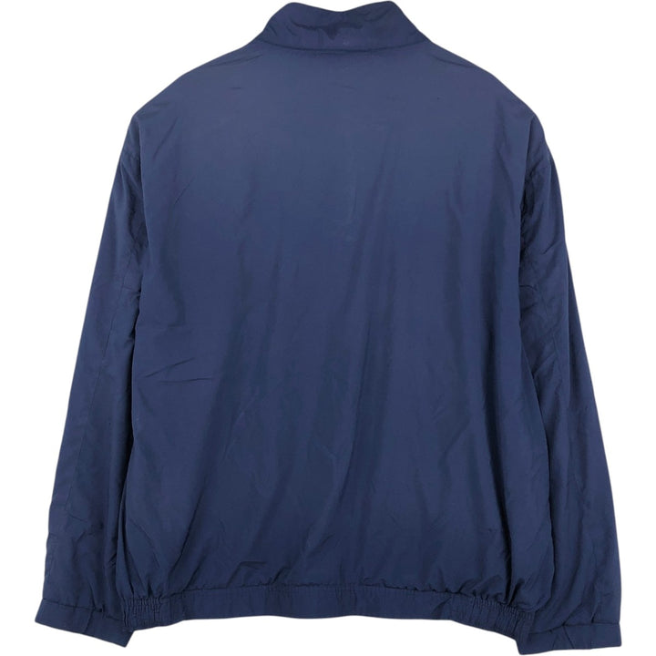 Ralph Lauren POLO GOLF Half-Zip Windbreaker, Men's Size XXL (approx.) polyester navy blue type Vintage Second Hand