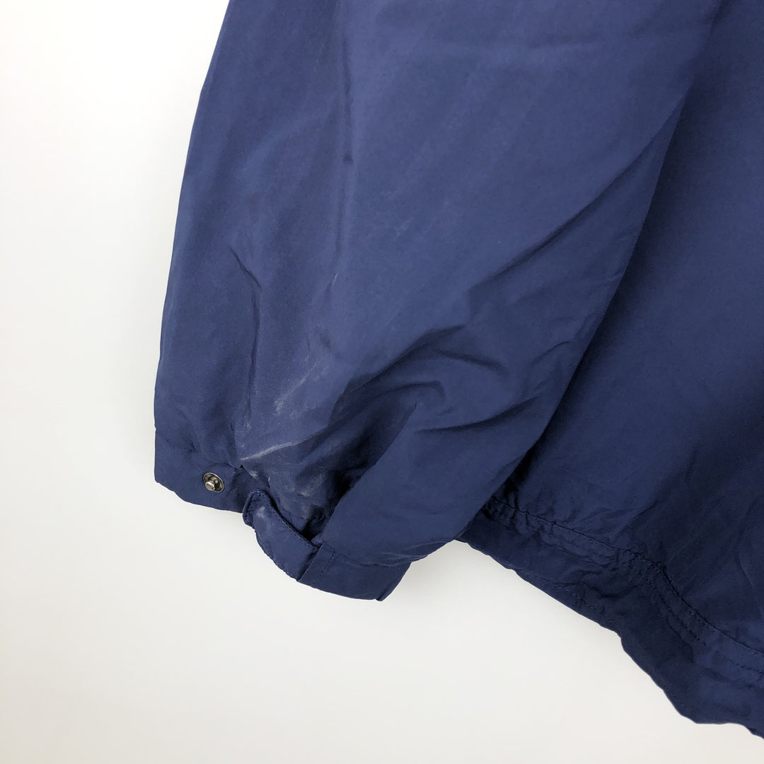 Ralph Lauren POLO GOLF Half-Zip Windbreaker, Men's Size XXL (approx.) polyester navy blue type Vintage Second Hand
