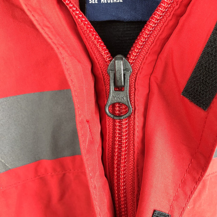 1990'S Ralph Lauren POLO SPORT Anorak Parka, Men's Size M (approx.), Vintage Nylon red type Vintage Second Hand