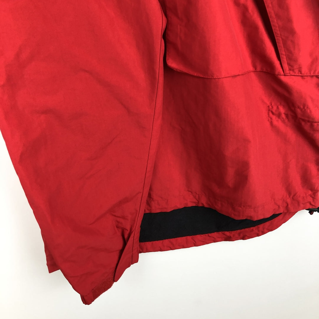 1990'S Ralph Lauren POLO SPORT Anorak Parka, Men's Size M (approx.), Vintage Nylon red type Vintage Second Hand
