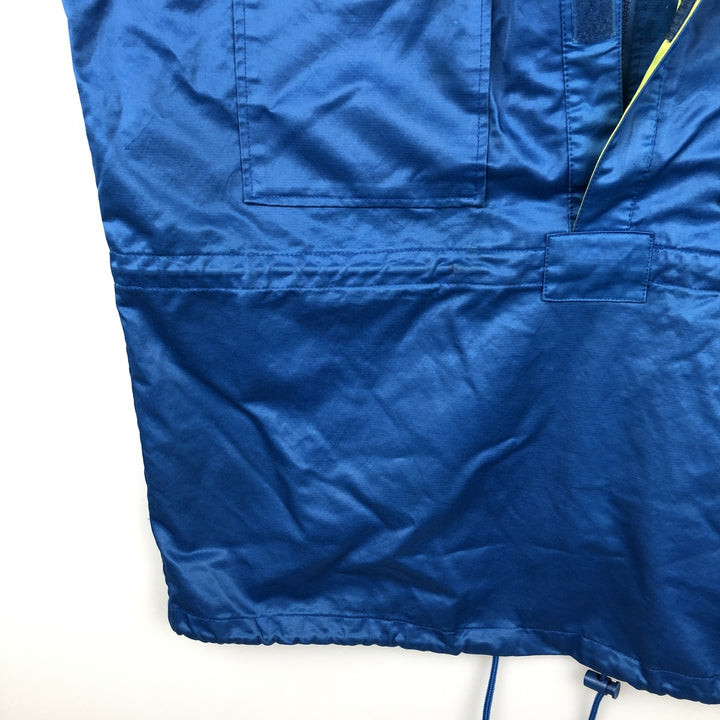 90s-00'S Calvin Klein Anorak Parka, Men's XL equivalent, Vintage cotton blue type Vintage Second Hand
