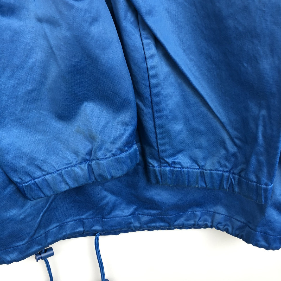 90s-00'S Calvin Klein Anorak Parka, Men's XL equivalent, Vintage cotton blue type Vintage Second Hand