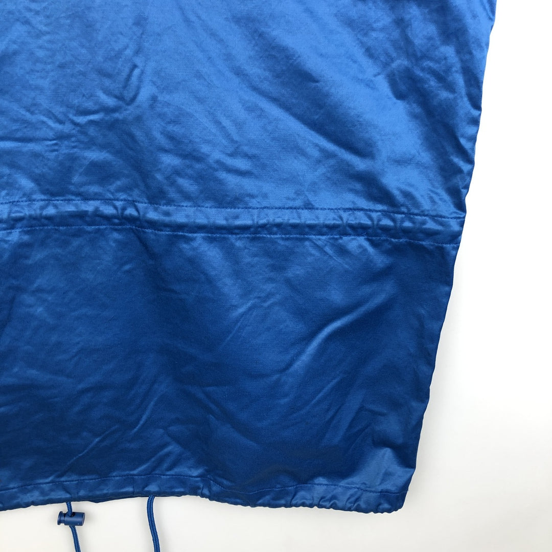 90s-00'S Calvin Klein Anorak Parka, Men's XL equivalent, Vintage cotton blue type Vintage Second Hand